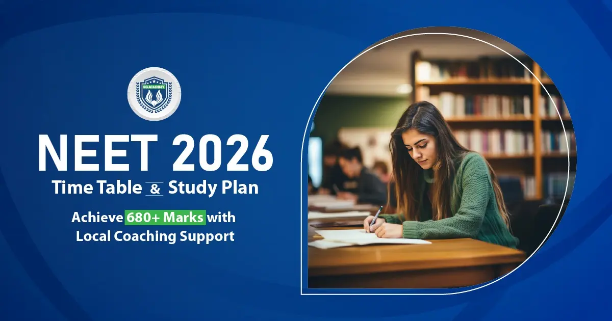 NEET 2026 Study Plan & Time Table | Score 680+ Marks with Coaching in ...