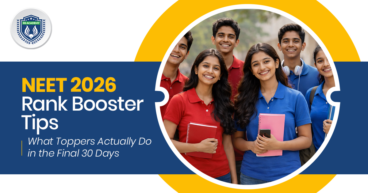 NEET 2026 Rank Booster Tips